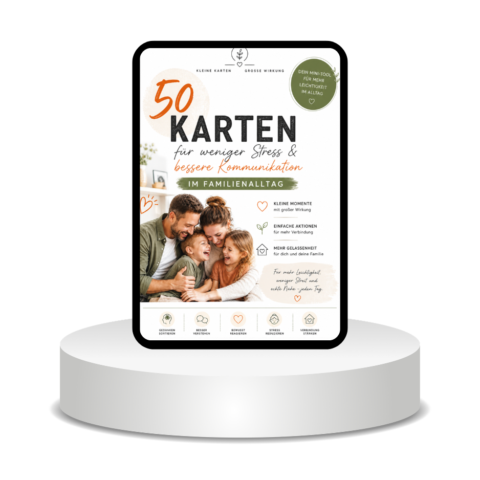 50 Karten für weniger Stress & bessere Kommunikation im Familienalltag