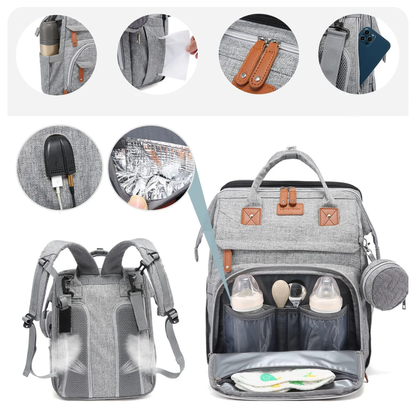 3-in-1 Baby Reise Tasche mit Bettfunktion